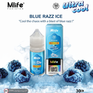 MLife Ultra Cool Salt - Blue Razz Ice 30ml (50 mg)