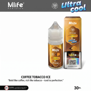 MLife Ultra Cool Salt - Coffee Tobacco Ice 30ml (50 mg)