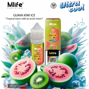 MLife Ultra Cool Salt - Guava Kiwi Ice 30ml (50 mg)