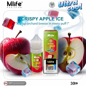 MLife Ultra Cool Salt - Crispy Apple Ice 30ml (50 mg)
