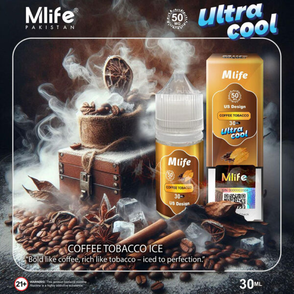 MLife-Ultra-Cool-E-Liquids-Coffee-Tobacco-Ice-30ml-50mg