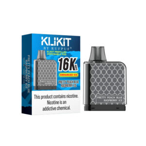 Klikit-Pod-Pretty-Peach-Blue-Raspberry-Ice-50mg-16000-Puffs