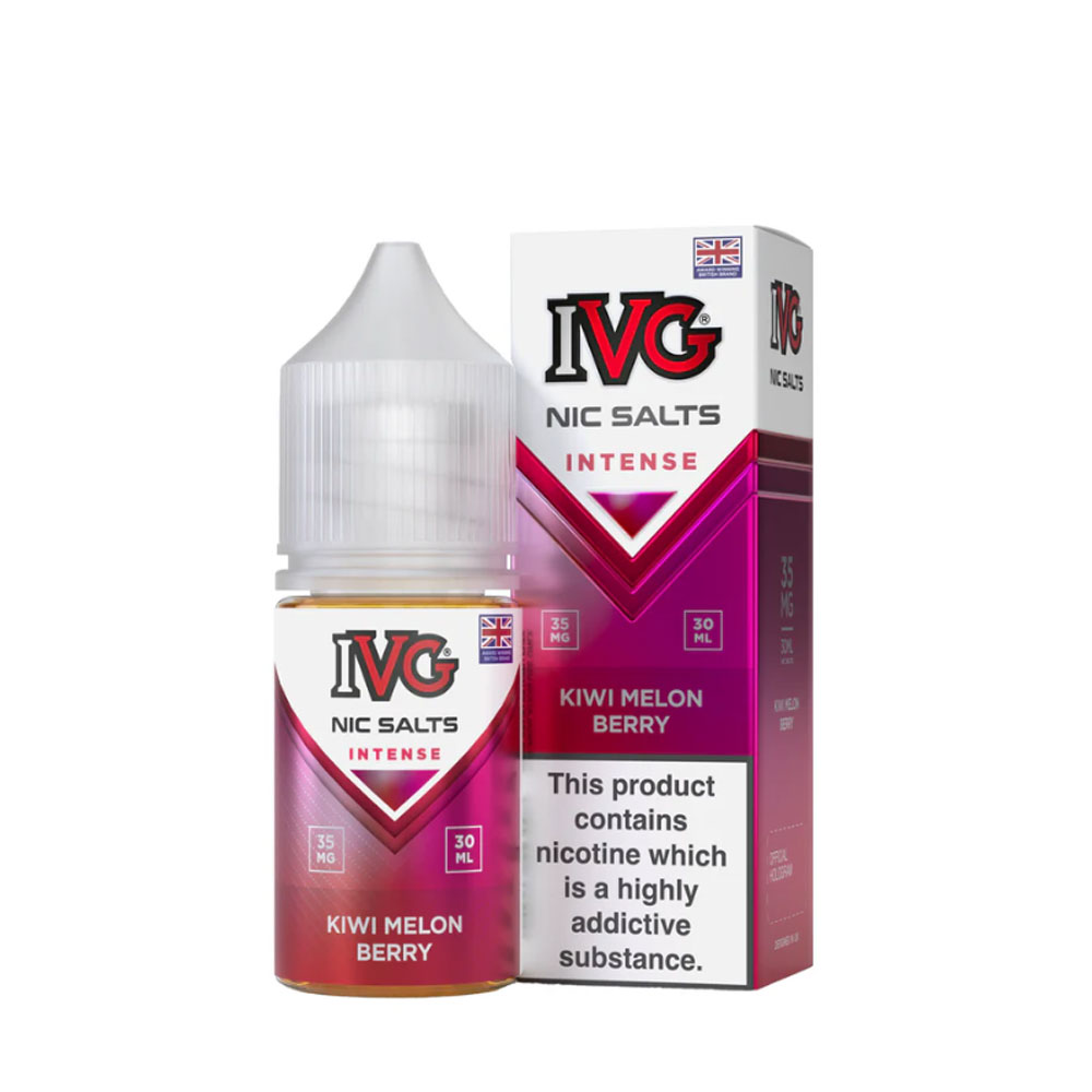 IVG Nic Salt Intense – Kiwi Melon Berry 30ml (35, 55 mg) IVG vapestation 3 IVG-Nic-Salt-Intense-Kiwi-Melon-Berry-30ml