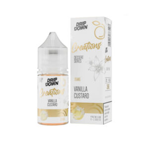 Drip Down Creations Salt – Vanilla Custard 30ml (35, 50 mg) Drip Down vapestation Drip-Down-Creations-Vanilla-Custard-30ml-50mg