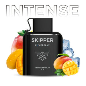 Skipper Powerplay Prefilled Pod – Triple Mango Ice – 50mg – 16000 Puffs Prefilled Pods / Disposable vapestation Skipper-Powerplay-Triple-Mango-Ice-50mg-16K-Puffs