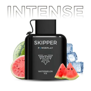 Skipper Powerplay Prefilled Pod – Watermelon Ice – 50mg – 16000 Puffs Prefilled Pods / Disposable vapestation Skipper-Powerplay-Watermelon-Ice-50mg-16K-Puffs