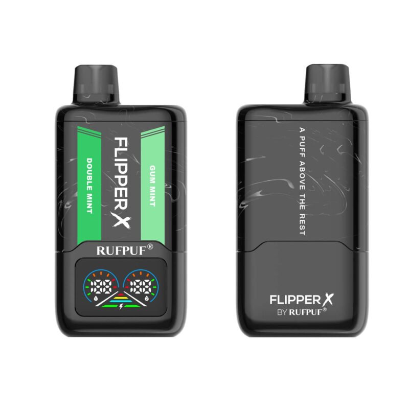 Flipper-X-Double-Mint-Gum-Mint-40K-puffs
