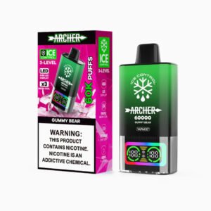 Archer-Gummy-Bear-Disposable-Vape-50mg-60K-Puffs