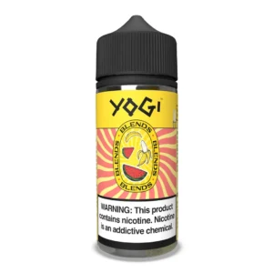 Yogi Blends E Liquids - Banana Watermelon Ice 100ml (3, 6 mg)