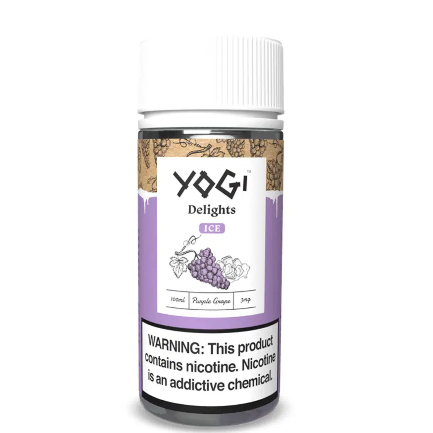 Yogi Purple Grape Ice 3mg 100ml