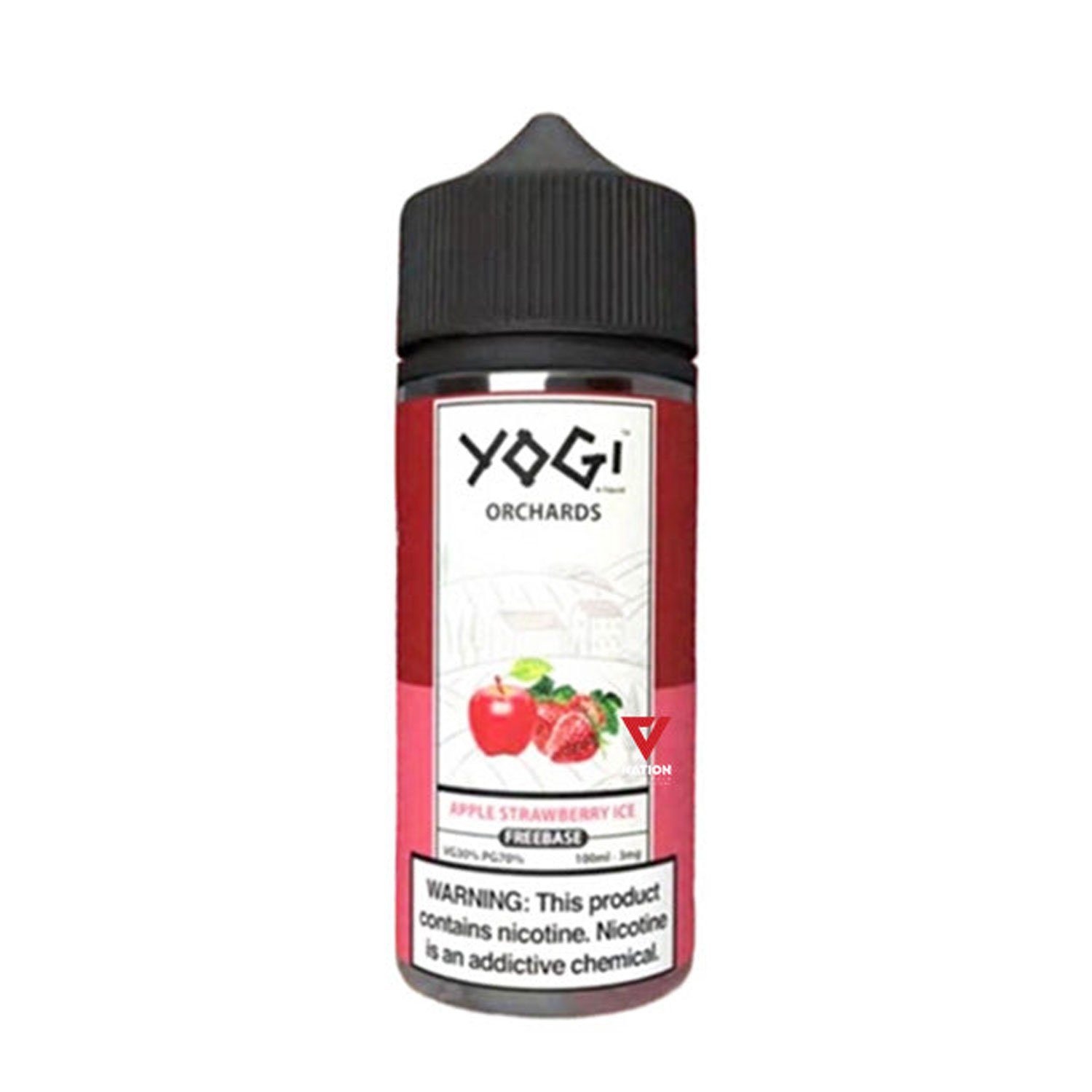 Yogi-Orchad-E-Liquids---Apple-Strawberry--Ice-100ml