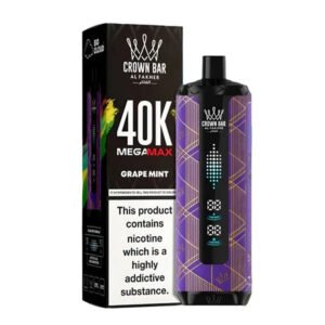 Al-Fakher-Crown-Bar-Grape-Mint-40K-Puffs