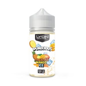 LYON Dualicious Pineapple Mango Ice 100ml 3mg bottle