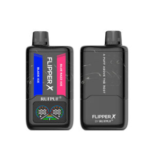 Flipper-X-Disposable-Vape---Black-Ice-+-Blue-Razz-Ice-(50mg)-20000-Puffs