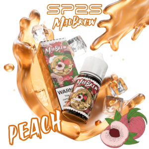 Mad Brew Salt - Peach Ice 30ml (35mg)