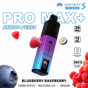 Hayati Pro Max+ Disposable Vape - Blue Raspberry (20mg) 15000 Puffs