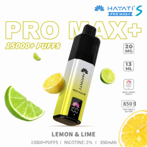 Hayati Pro Max+ Disposable Vape - Lemon & Lime (20mg) 15000 Puffs