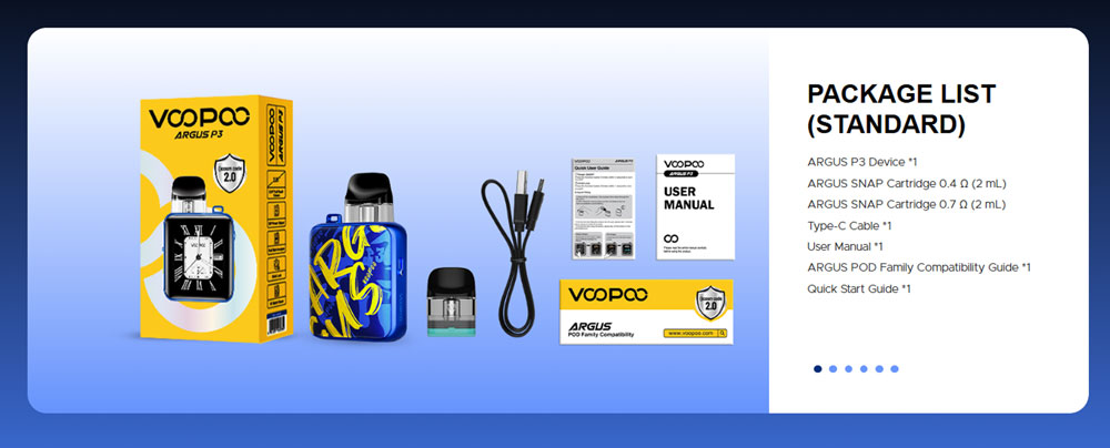 VOOPOO-Argus-P3-Pod-System-kit-30W