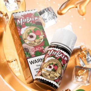 Mad Brew Salt - Peach Ice 30ml (35mg)