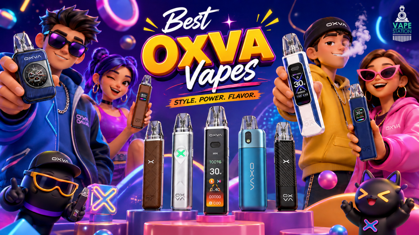 Top OXVA pod systems and XLIM vape devices