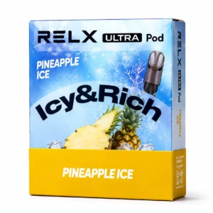 Real RELX Ultra Pod Pineapple Iced 3% box image
