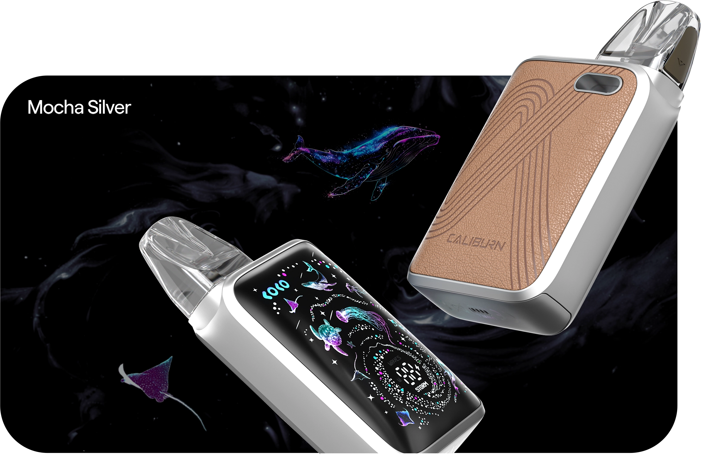 UWELL Caliburn G5 KOKO Mocha Silver official color image