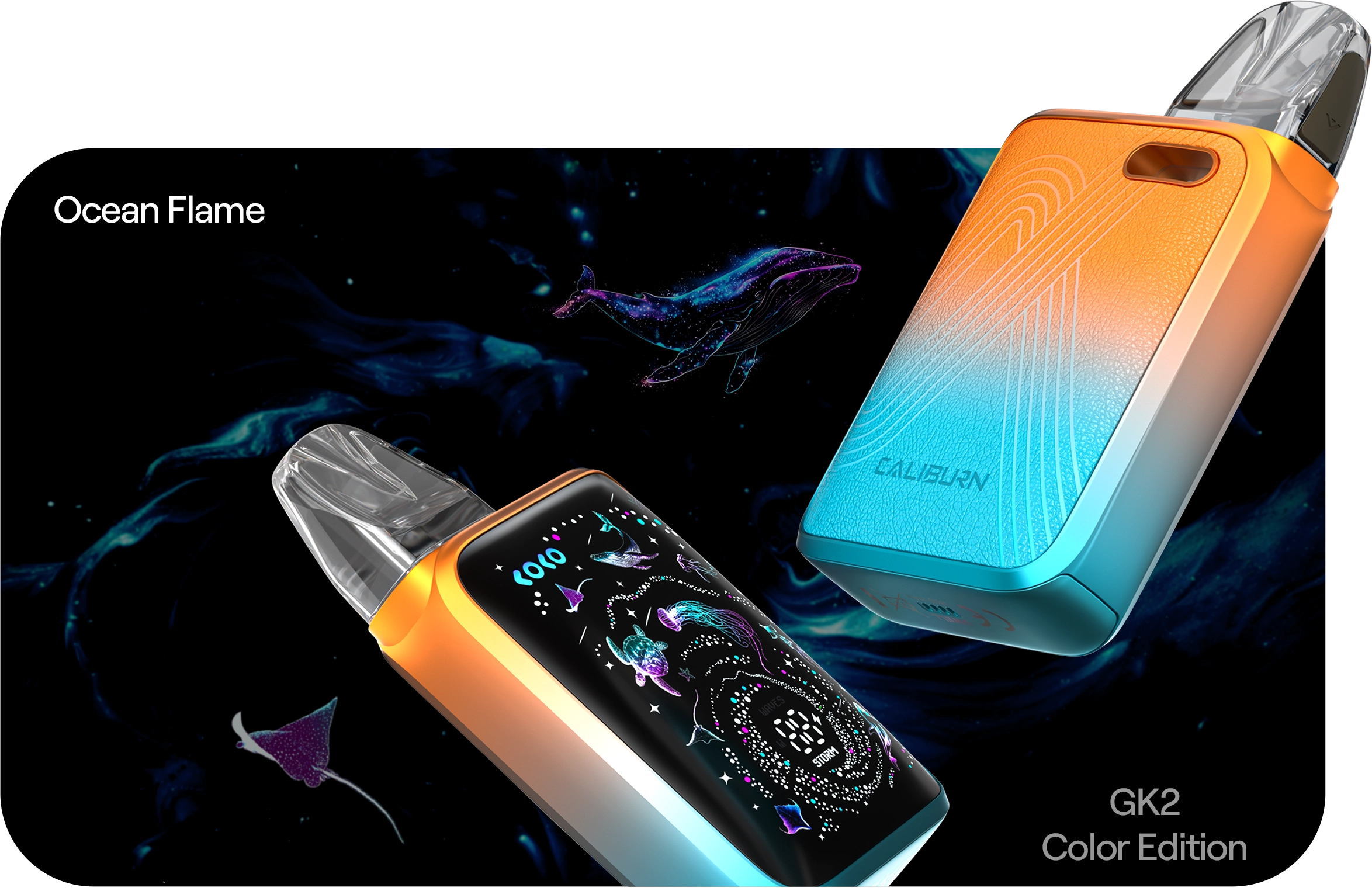 UWELL Caliburn G5 KOKO Ocean Flame official color image