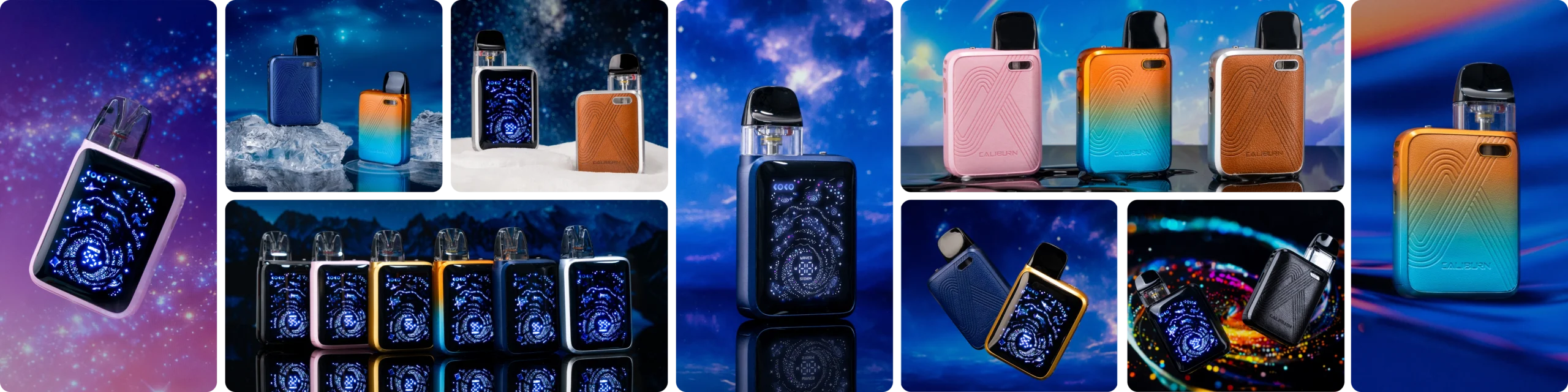 Official UWELL Caliburn G5 KOKO product image lineup