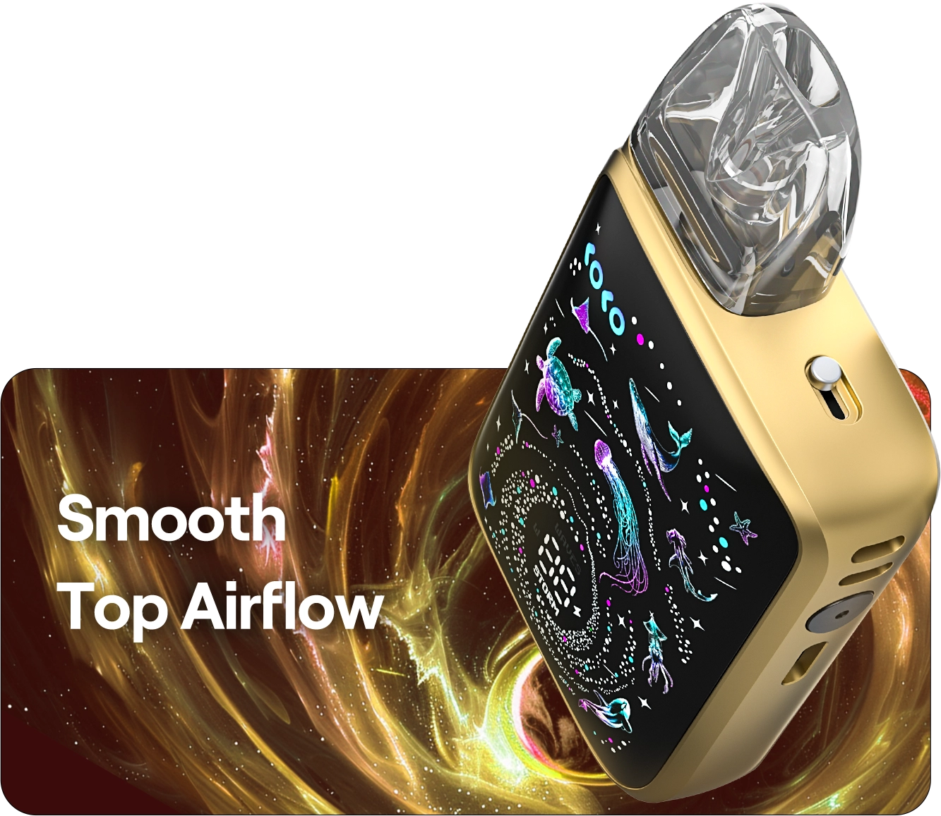 UWELL Caliburn G5 KOKO smooth top airflow official image