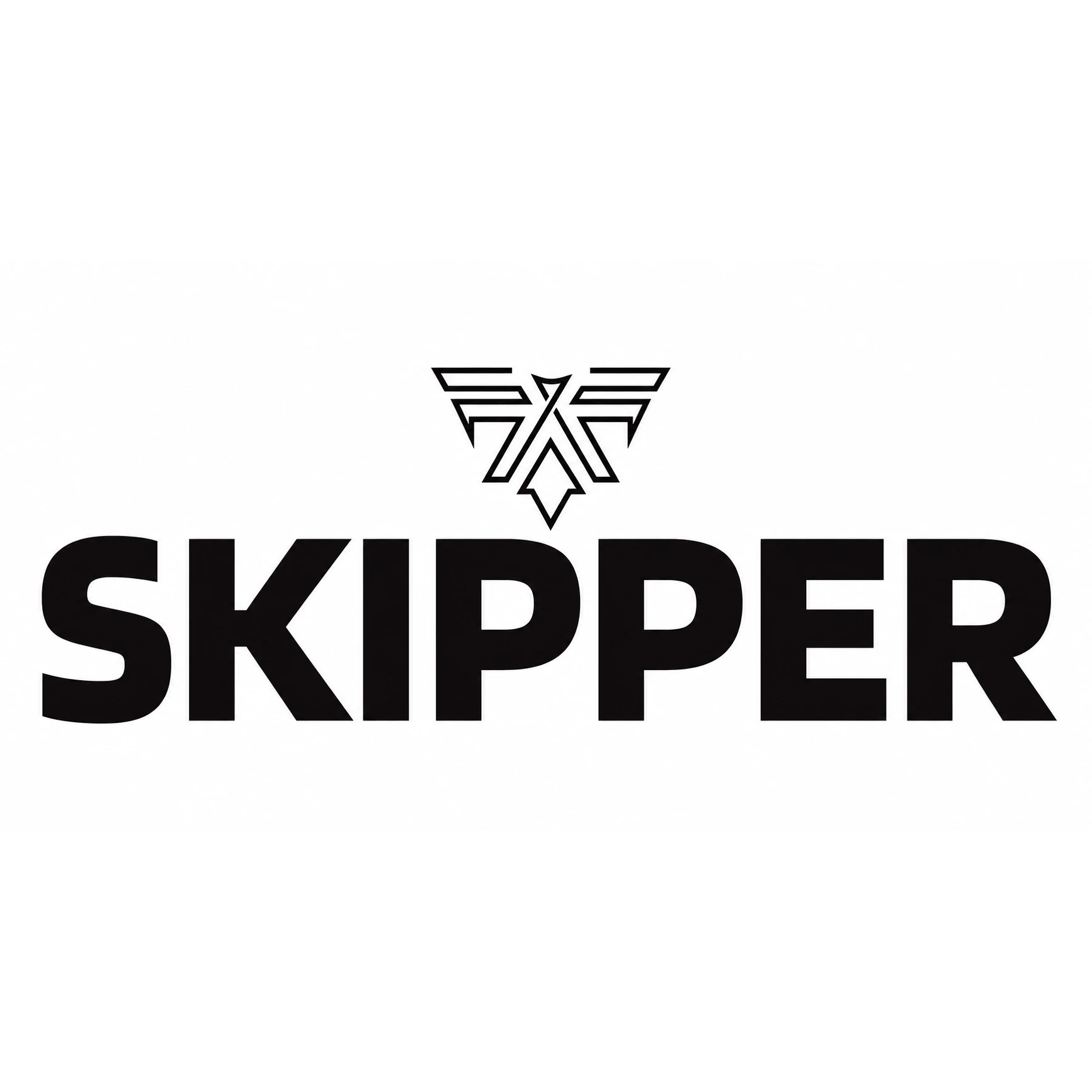 Skipper logo on white background