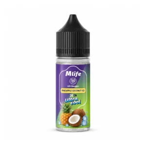 MLife Ultra Cool Salt - Pineapple Coconut Ice 30ml (50 mg) bottle