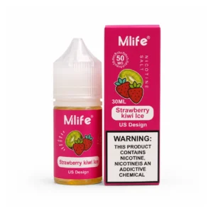 MLife Salt - Strawberry Kiwi Ice 30ml (50 mg) product on white background