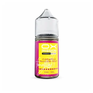 OX Passion Freeze Salt - Pineapple Passion Fruit Ice 30ml (55 mg) product on white background