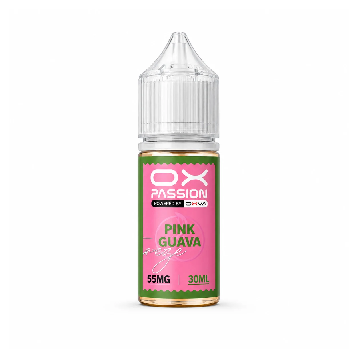 OX Passion Freeze Salt - Pink Guava Ice 30ml (55 mg) product on white background