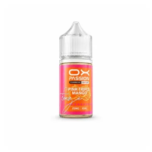 OX Passion Freeze Salt - Pink Triple Mango Ice 30ml (35 mg) product on white background