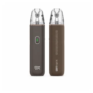 OXVA XLIM GO Lite Brown pod kit front and back on white background