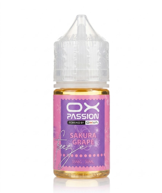 OX Passion Freeze Salt - Sakura Grape Ice 30ml (35 mg)