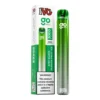 IVG GO MAX Kiwi Passion Fruit Guava Ice box and device filling the white background