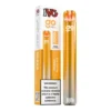 IVG GO MAX Mango Blast Ice box and device filling the white background
