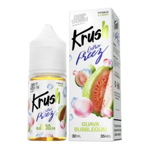 KRUSH Extra Freeze Guava Bubblegum 35mg on white background