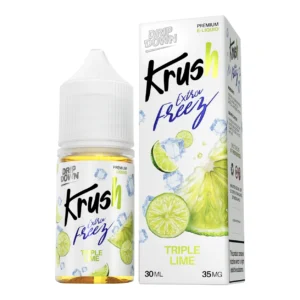 KRUSH Extra Freeze Triple Lime 35mg on white background