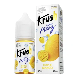 KRUSH Extra Freeze Triple Mango 35mg on white background