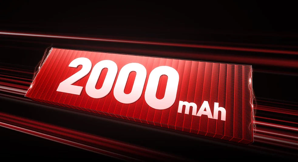 OXVA NeXLIM 2 2000mAh battery and 5V 3A fast charging