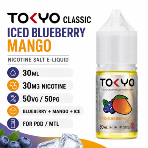 TOKYO Classic Iced Blueberry Mango 30ml specifications