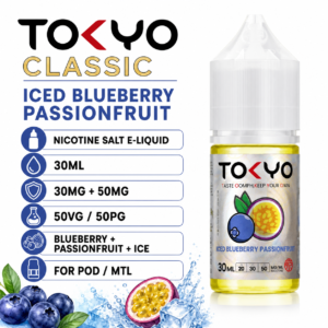 TOKYO Classic Iced Blueberry Passionfruit 30ml specifications