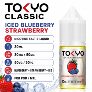 TOKYO Classic Iced Blueberry Strawberry 30ml specifications