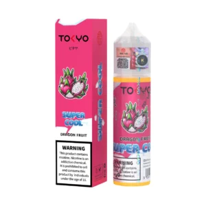 Tokyo Super Cool Dragon Fruit Ice freebase e-liquid 60ml 6mg