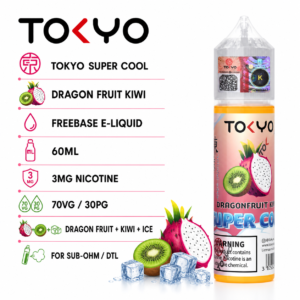 TOKYO Super Cool Dragon Fruit Kiwi 60ml specifications