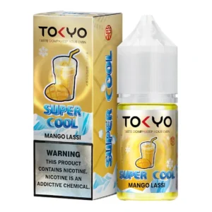Tokyo Super Cool Mango Lassi 30ml nic salt on white background