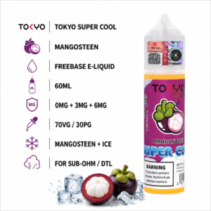 TOKYO Super Cool Mangosteen 60ml specifications